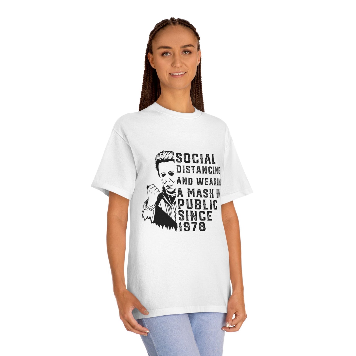 Michael Myers Social Distance Classic Tee