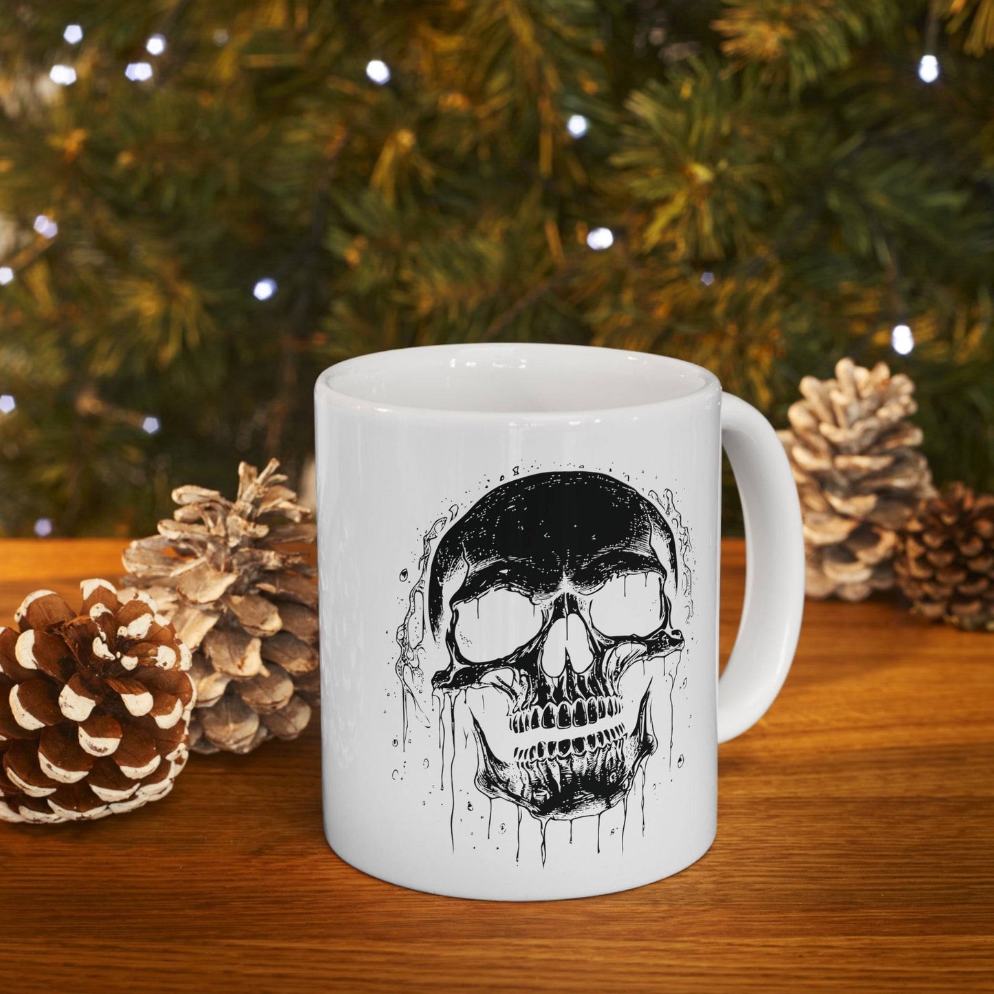 Murder is wrong Ceramic Mug, (11oz, 15oz) - Eerie Coffee Company