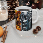 Hellfire Skull Mug