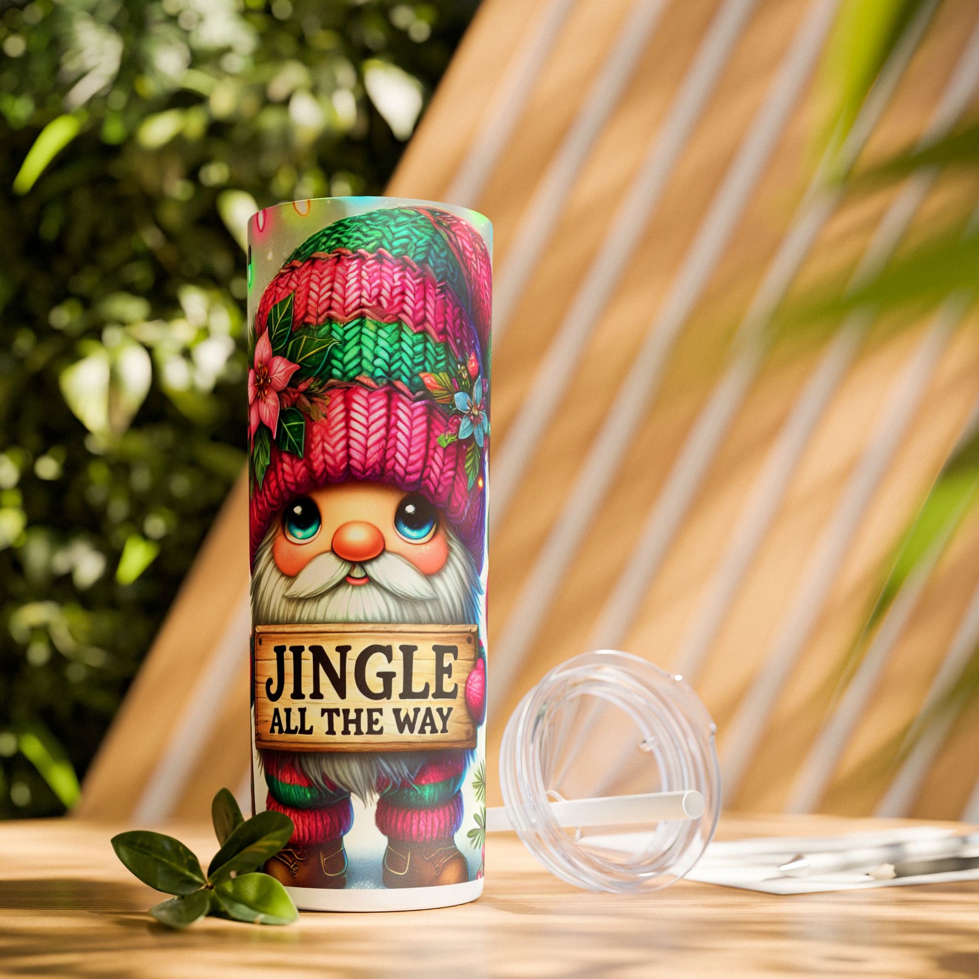 Christmas Elf Tumbler.