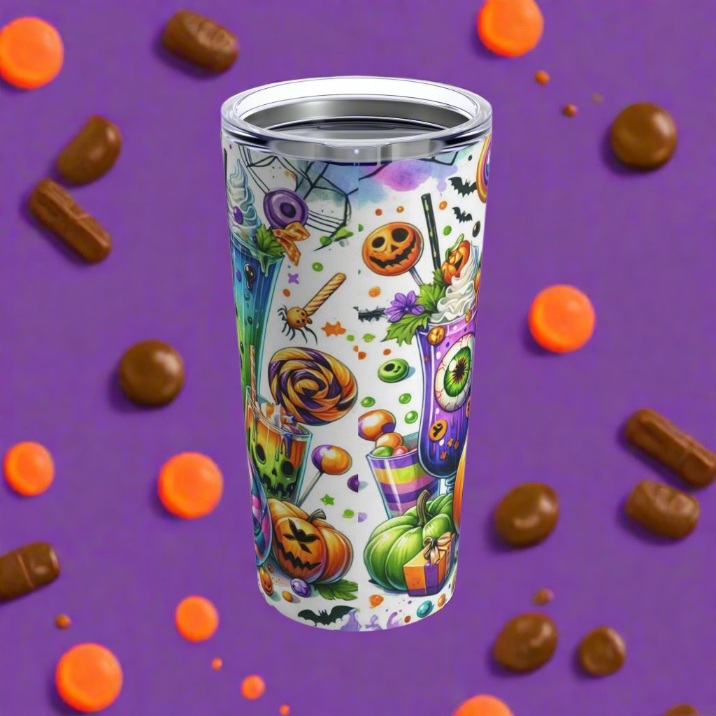 Spooky candy and creepy drinks