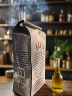 Midnight Magic Espresso 12 oz bag side view 2