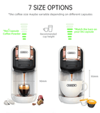 Hi-brew 5 in 1 Automatic Espresso Machine 19Bar Cold Heat Extraction.