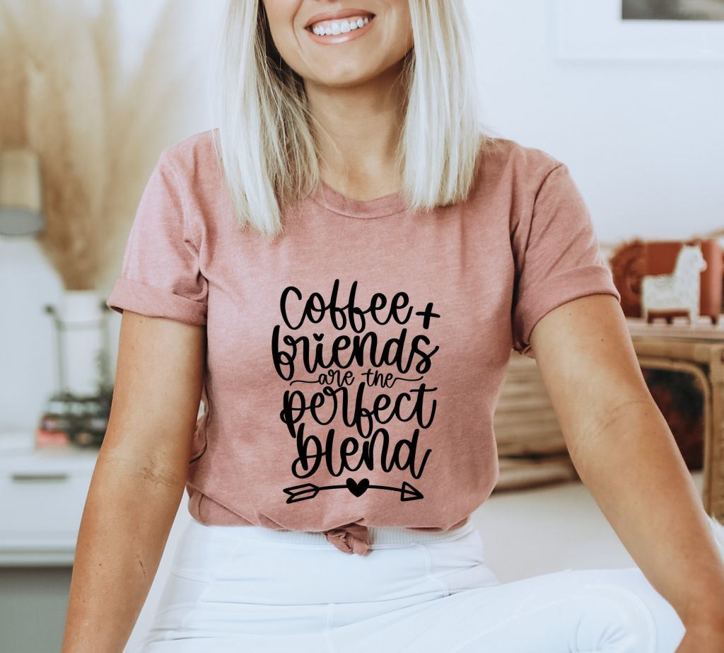 Coffee And Friends Are The Perfect Blend T-shirt.