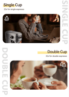 HiBrew 3-in-1 semi-automatic coffee machine.