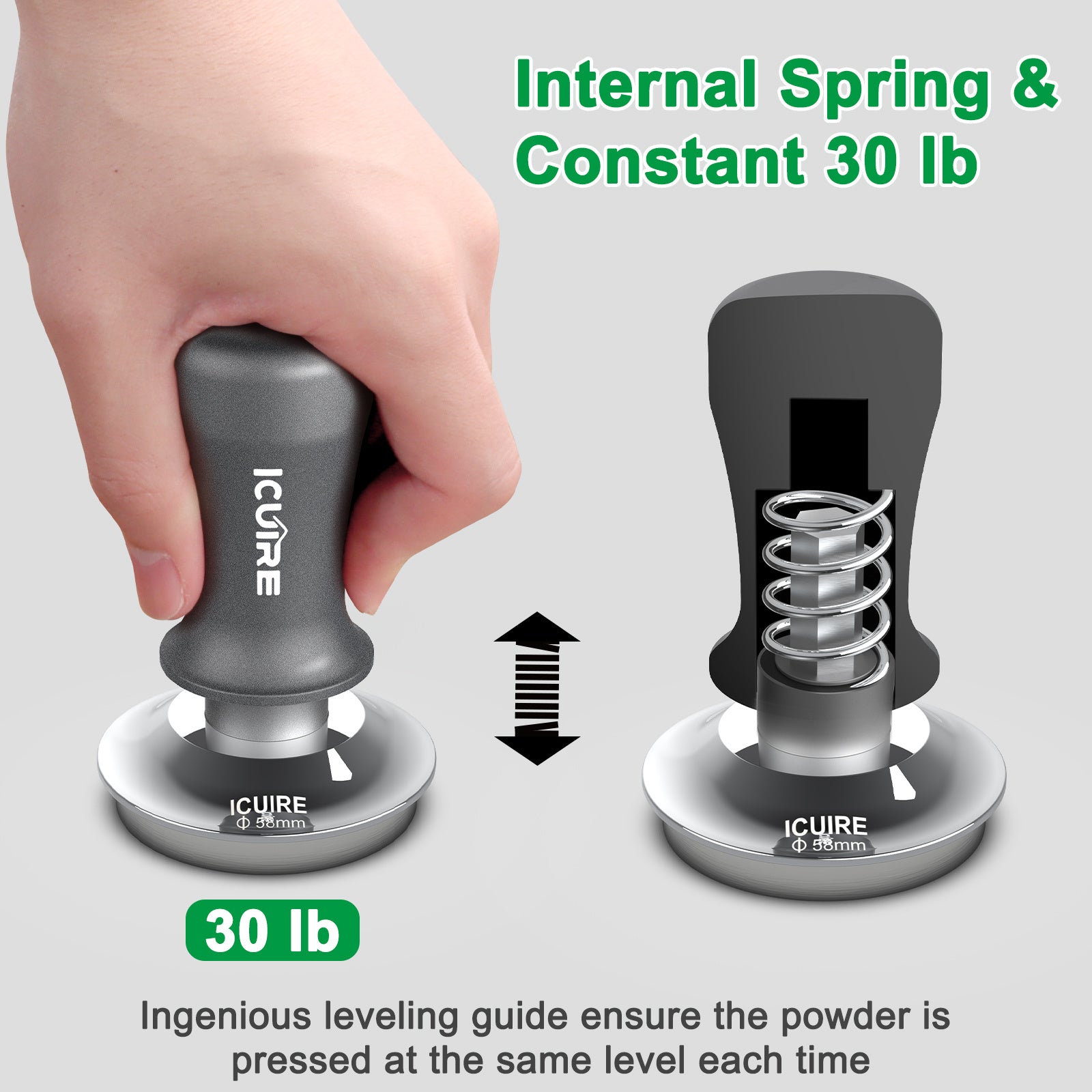 Premium Coffee Tamper for Espresso – Achieve Barista-Level Precision with Every Press.