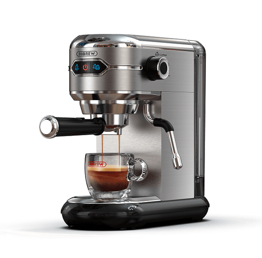 HiBrew 3-in-1 semi-automatic coffee machine