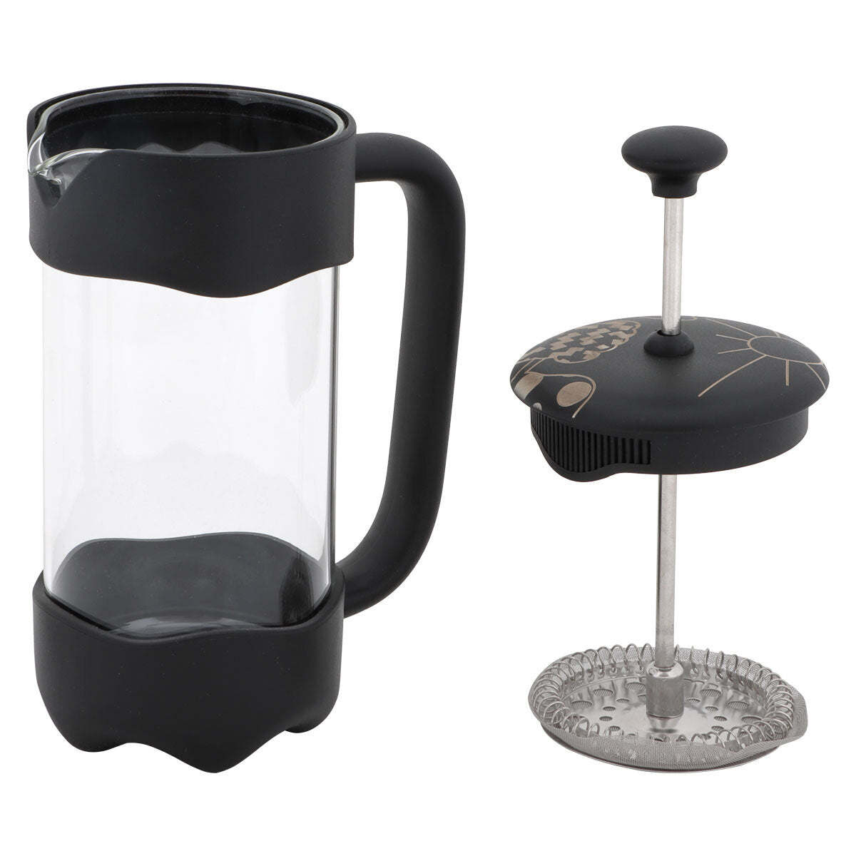 Any Morning FY92 French Press Coffee and Tea Maker 350 ml.
