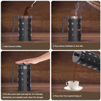 RAINBEAN  French Press Coffee Maker.