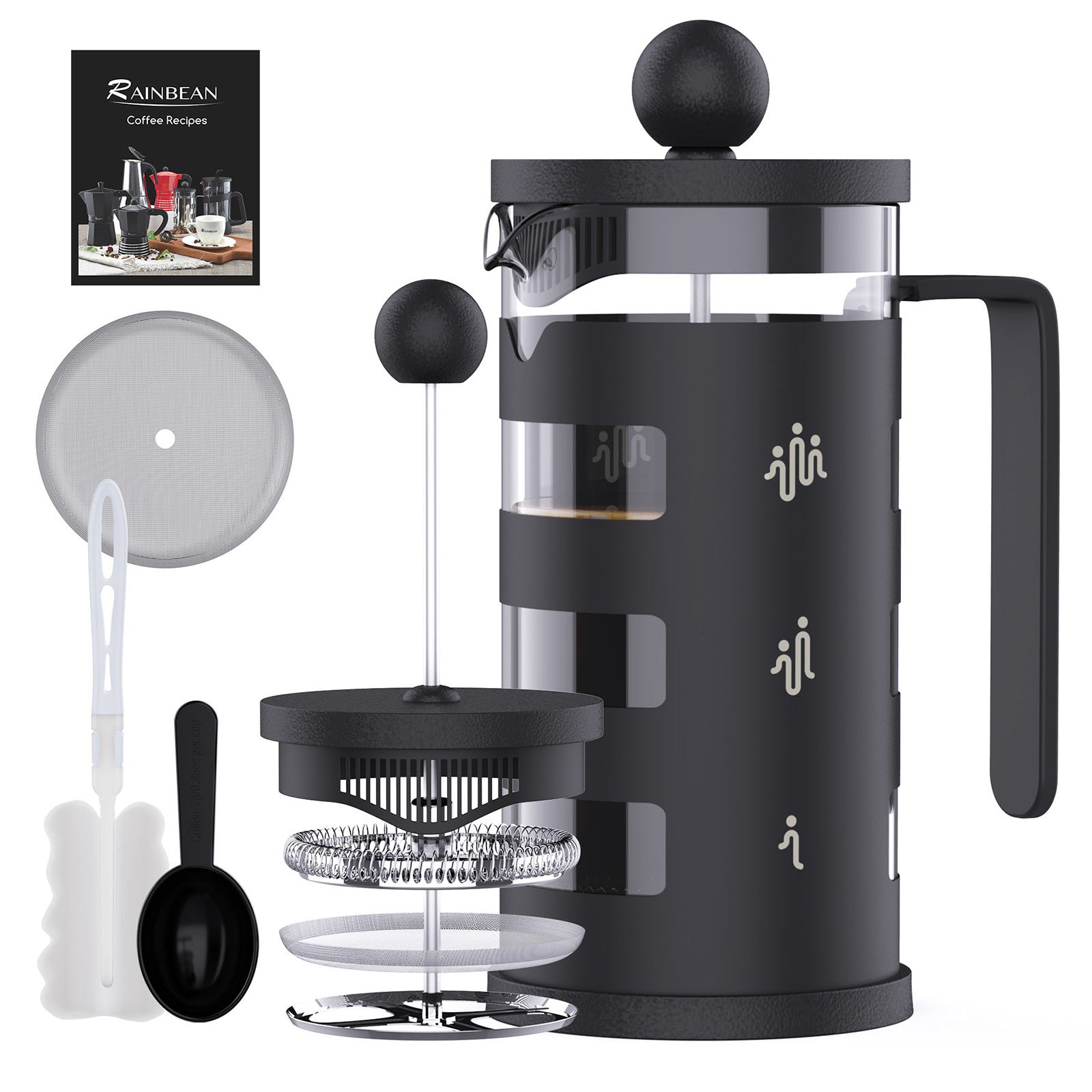 RAINBEAN  French Press Coffee Maker.