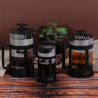 Any Morning: French Press Coffee Maker.
