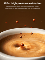 HiBrew 3-in-1 semi-automatic coffee machine.