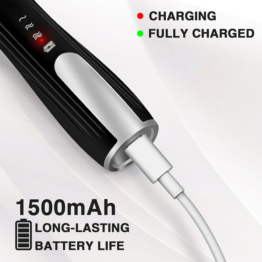 Homasy Rechargeable Handheld Milk Frother 3-Speed.