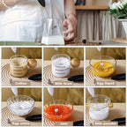 Homasy Rechargeable Handheld Milk Frother 3-Speed.